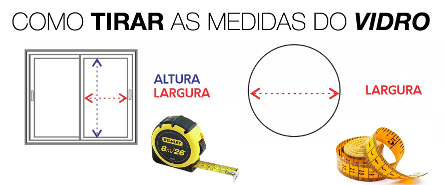 Vidraçaria Online com Vidro incolor comum liso Sob Medida e Entrega em 2h